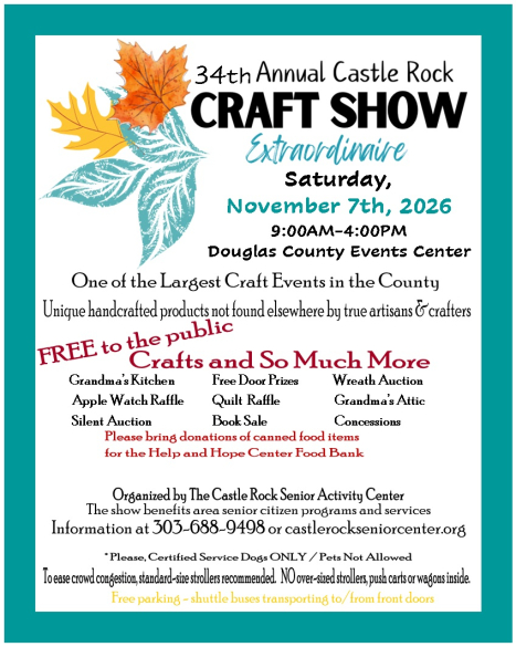 2026 Craft Show -Simple Flyer